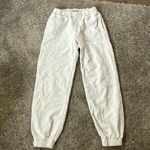 Brandy Melville joggers in cream